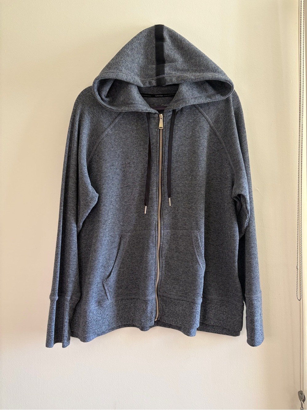 Calvin Klein Women Plus Sleeves Zip Hoodie Sweatshirt 2x